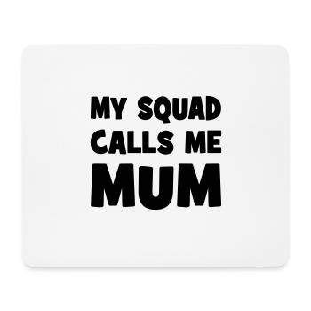 maman - Tapis de souris (format paysage) - blanc - Devant