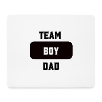 TEAM BOY DAD - Mouse Pad (horizontal) - white - Front