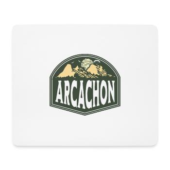 Bassin Arcachon, Dune du Pilat, Frankreich - Mousepad (Querformat) - Weiß - Vorne