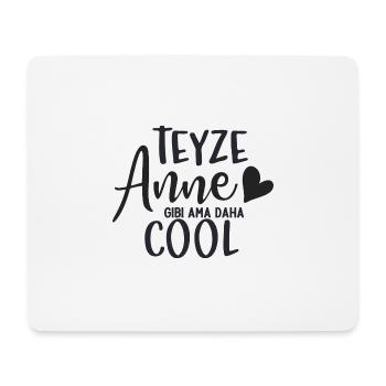 Teyze Anne gibi ama daha - Tapis de souris (format paysage) - blanc - Devant