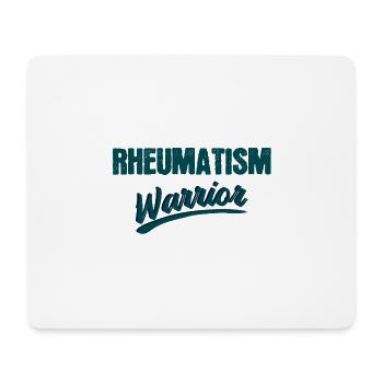 Rheumatism joint disease fighter Funny saying - Mouse Pad (horizontal) - white - Front