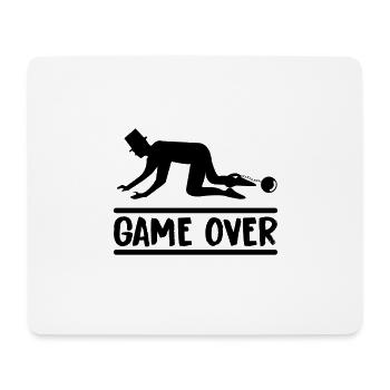 braeutigam game over 02 - Mousepad (Querformat) - Weiß - Vorne