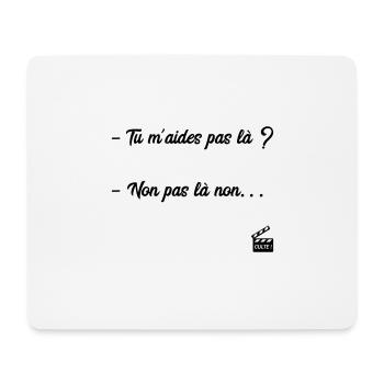 Les Bronzés font du ski / Humour / Réplique Culte - Tapis de souris (format paysage) - blanc - Devant