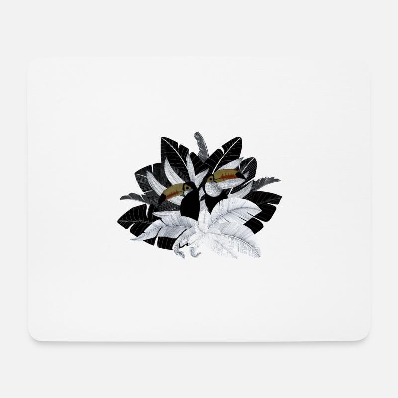 toucans - Mouse Pad (horizontal) - white