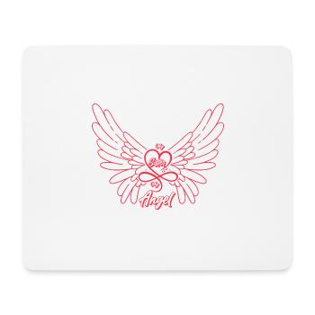 Engel Schwester - Mousepad (Querformat) - Weiß - Vorne