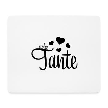 tante 2023 2f 03 - Mousepad (Querformat) - Weiß - Vorne