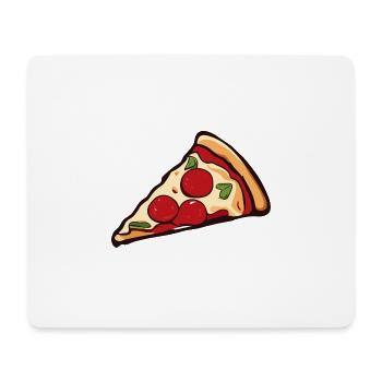 Pizza / Fast Food / Italian / Margherita - Mouse Pad (horizontal) - white - Front