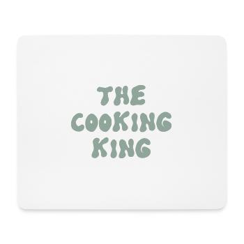 the cooking king - Mouse Pad (horizontal) - white - Front