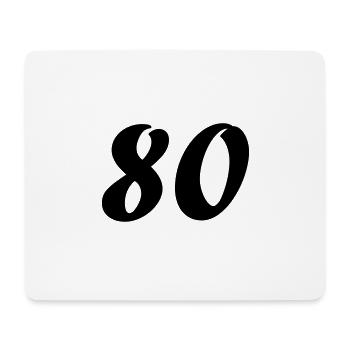 80 - Mouse Pad (horizontal) - white - Front