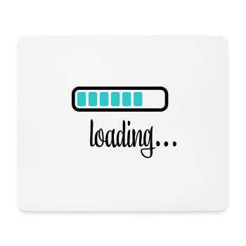 Battery Battery loading - Mouse Pad (horizontal) - white - Front