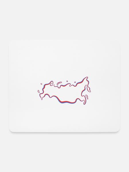 Tam ya doma Russland - Mousepad (Querformat) - Weiß