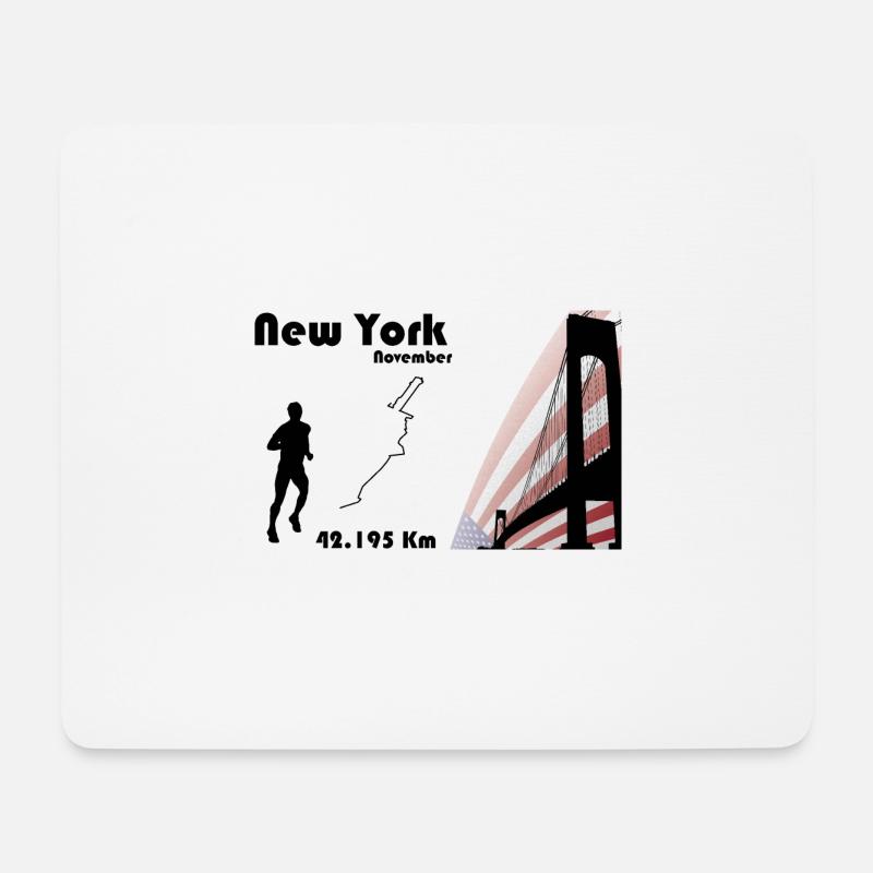 blockedTitle - Mousepad (Querformat) - Weiß