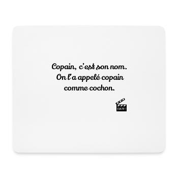 Copain comme cochon ! Les Bronzés font du ski - Tapis de souris (format paysage) - blanc - Devant