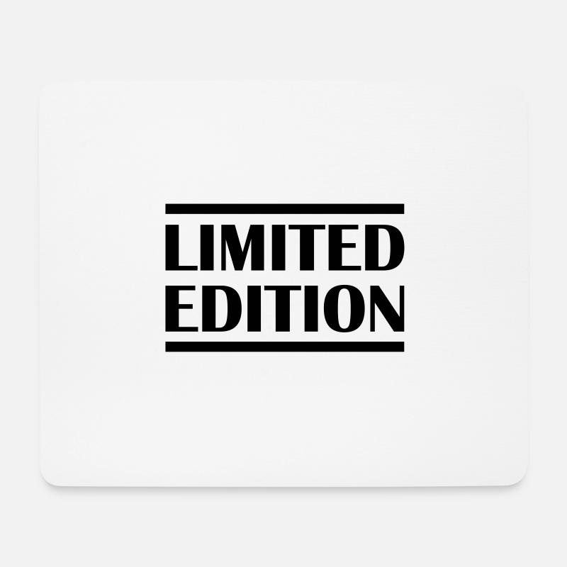 limited edition - Mousepad (Querformat) - Weiß