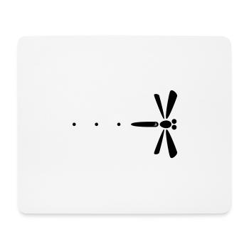 Manga Dragonfly - Mouse Pad (horizontal) - white - Front