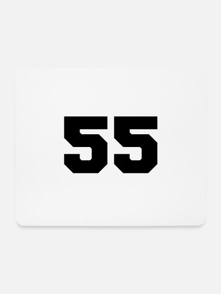 55 - Mouse Pad (horizontal) - white