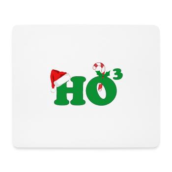 HOHOHO Christmas HO Hoch 3 christmas contest - Mouse Pad (horizontal) - white - Front