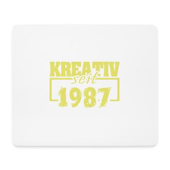 Maler 1987 - Mousepad (Querformat) - Weiß - Vorne