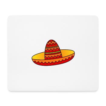 sombrero - Mouse Pad (horizontal) - white - Front