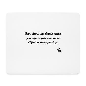Les Bronzés font du ski / Humour / Réplique Culte - Tapis de souris (format paysage) - blanc - Devant