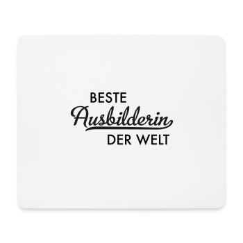 Ausbilderin - Mousepad (Querformat) - Weiß - Vorne