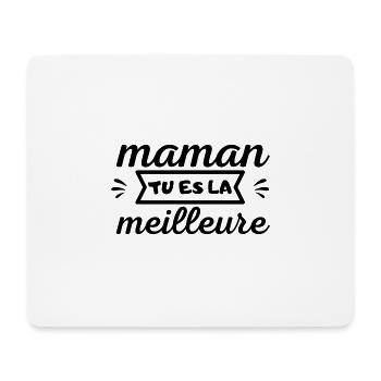 MOM YOU'RE THE BEST - Mouse Pad (horizontal) - white - Front