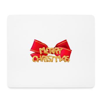 Merry Christmas - Mouse Pad (horizontal) - white - Front