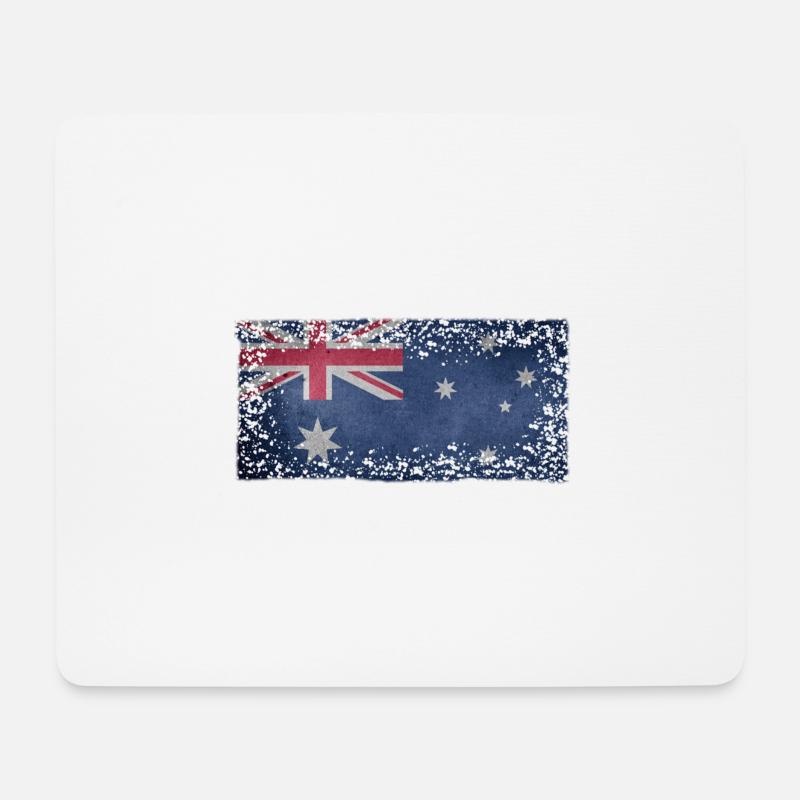 Australien - Mousepad (Querformat) - Weiß