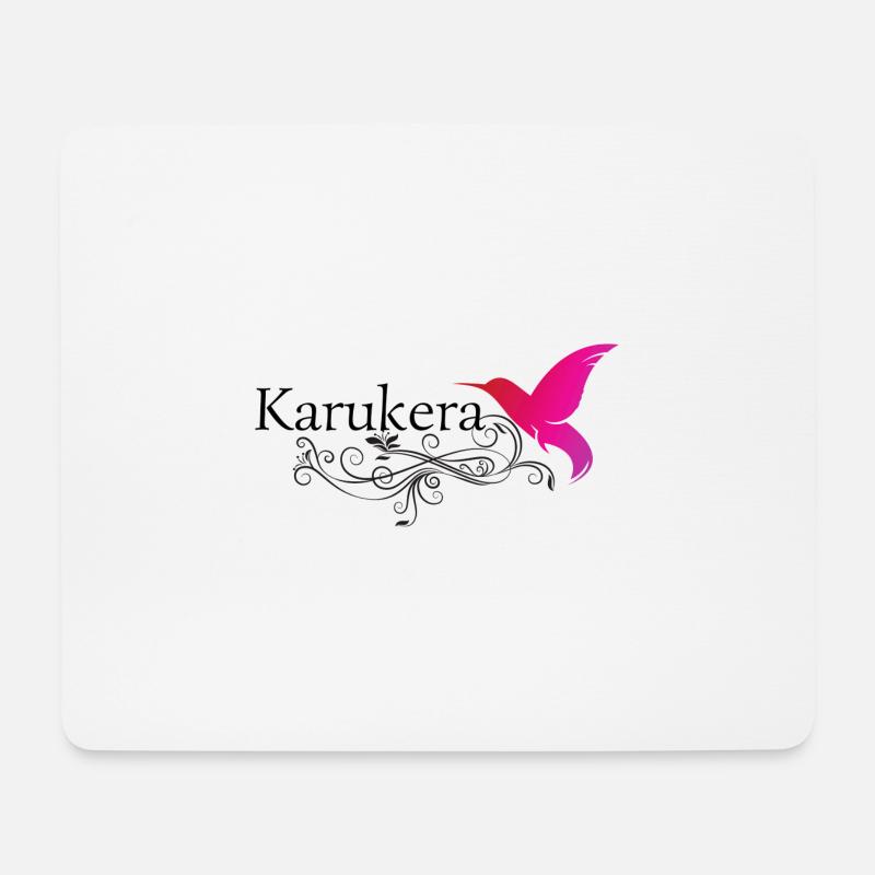 Karukera - Mousepad (Querformat) - Weiß