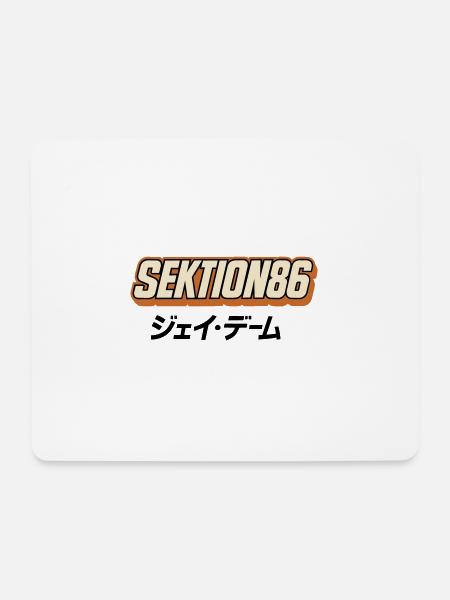 Sektion86 - Mousepad (Querformat) - Weiß