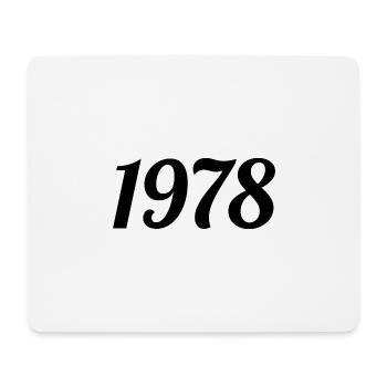 1978 - Tapis de souris (format paysage) - blanc - Devant