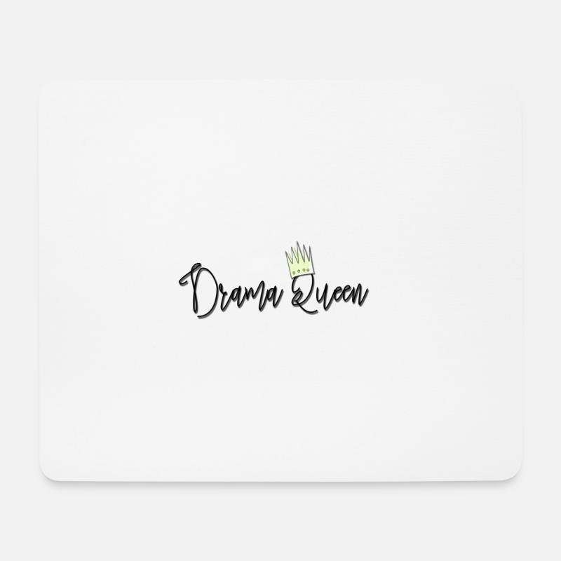 Drama Queen 2 - Mousepad (Querformat) - Weiß