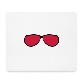 sunglasses 5128 - Mouse Pad (horizontal) - white - Front