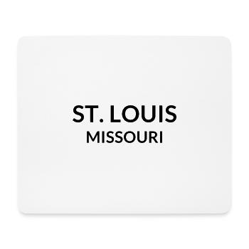 St. Louis Missouri USA - Mouse Pad (horizontal) - white - Front