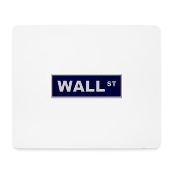 wallstreet blue - Mousepad (Querformat) - Weiß - Vorne