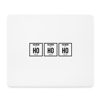 Merry Christmas - Ho Ho Ho - Mouse Pad (horizontal) - white - Front