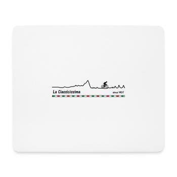 Milan San Remo - Mouse Pad (horizontal) - white - Front