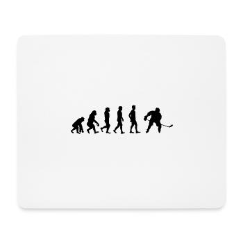 Evolution Eishockey | Evolution Ice hockey - Mousepad (Querformat) - Weiß - Vorne