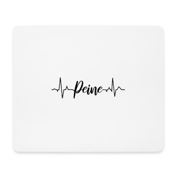 ECG Peine - Mouse Pad (horizontal) - white - Front