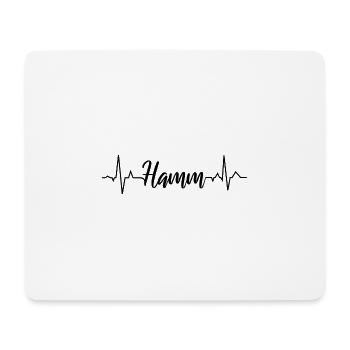 EKG Hamm - Mousepad (Querformat) - Weiß - Vorne