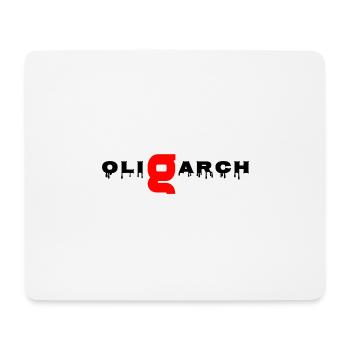 Oligarch - Mousepad (Querformat) - Weiß - Vorne