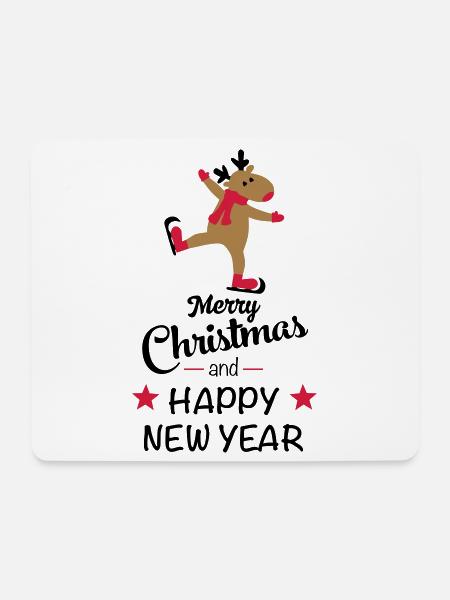 Weihnachten - Mousepad (Querformat) - Weiß