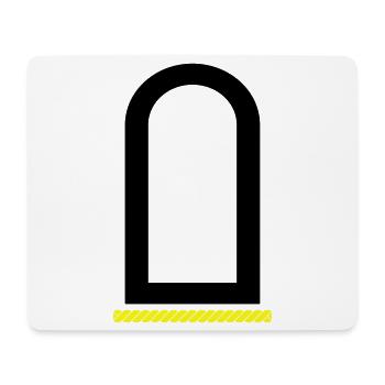 Stabsunteroffizier Feldwebelanwärter Dienstgrad - Mousepad (Querformat) - Weiß - Vorne