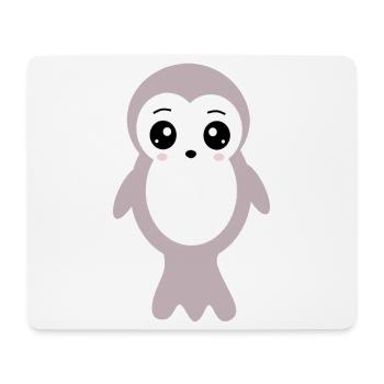 Kawaii phoque phoques phoques phoques animaux kawaii - Tapis de souris (format paysage) - blanc - Devant