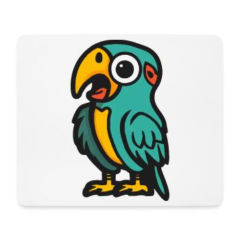 Papagai Halloween Zombie - Mouse Pad (horizontal) - white - Front