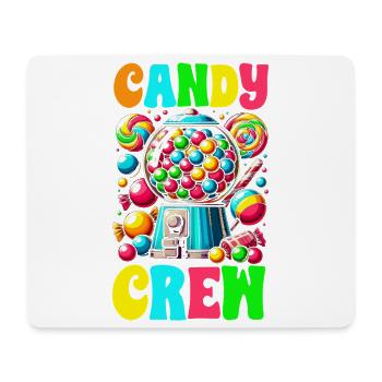 Candy Crew Décoration Candy Lover Sweet Tooth - Tapis de souris (format paysage) - blanc - Devant