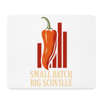 Saucier Pieux Chili Fermenté Épicé - Tapis de souris (format paysage) - blanc - Devant