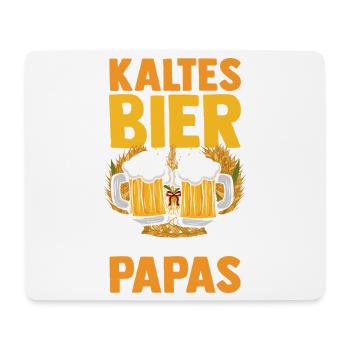 Bier Vater Vatertag Papa - Mousepad (Querformat) - Weiß - Vorne