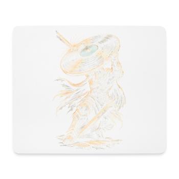 Disques vinyles de collection Vinyl Vinyl Collections - Tapis de souris (format paysage) - blanc - Devant