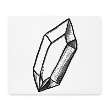 Crystal Yoga Meditation Esotericism - Illustration - Mouse Pad (horizontal) - white - Front